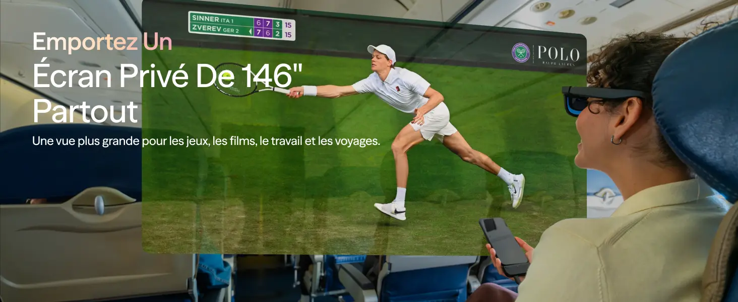VITURE Pro 2 XR – écran privé virtuel de 146 pouces