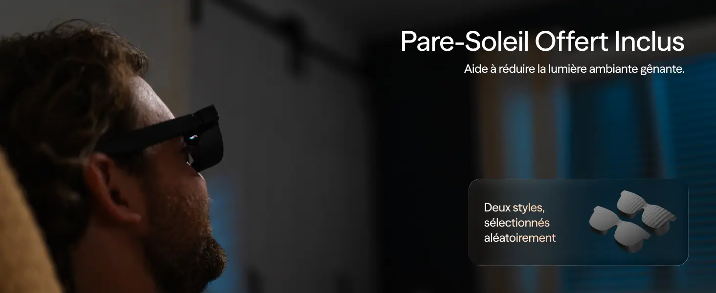 VITURE Pro 2 XR – pare-soleil inclus