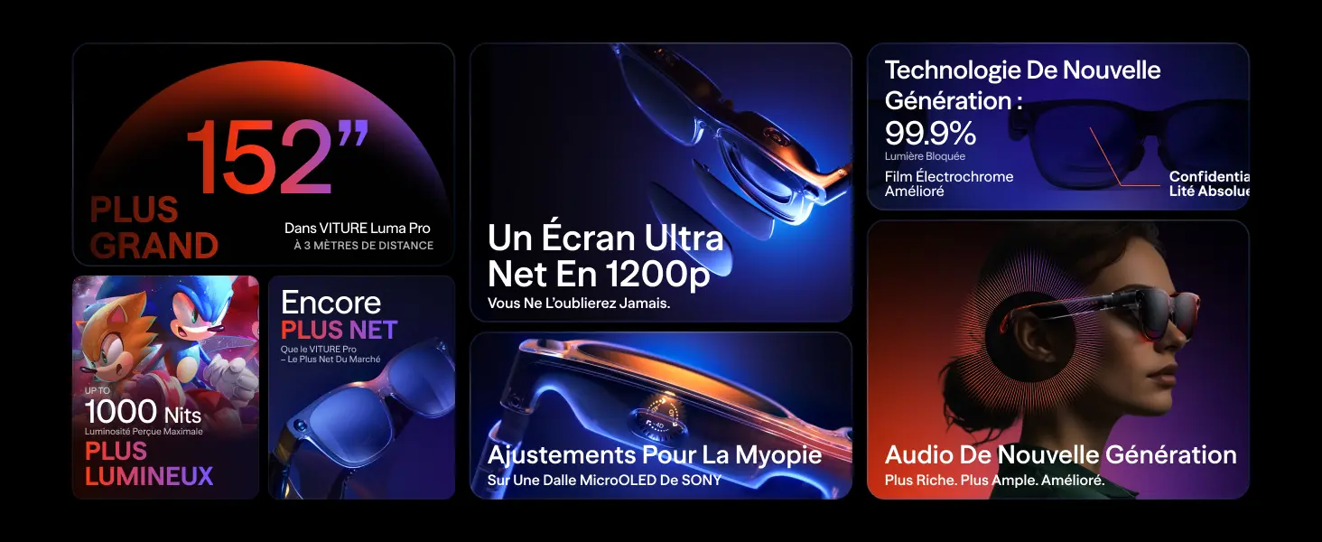 Points forts VITURE Luma Pro XR