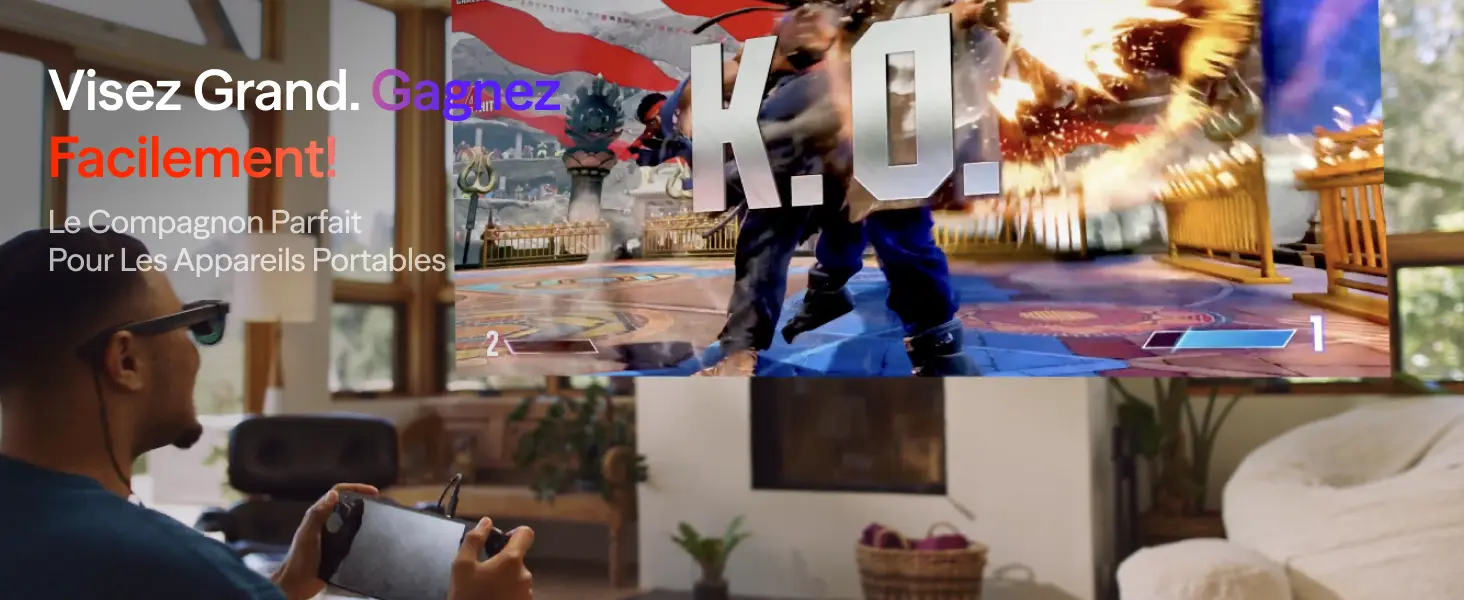 VITURE Luma Pro XR : expérience gaming KO sur appareils portables