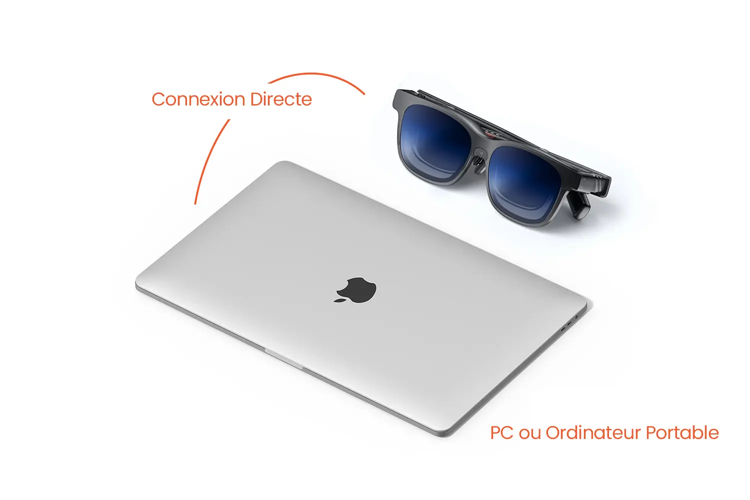 Connexion directe VITURE Luma Pro XR avec PC ou MacBook
