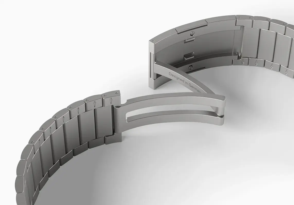 Bracelet VONMÄHLEN Link Band Pro Titanium pour Apple Watch - Coloris Naturel