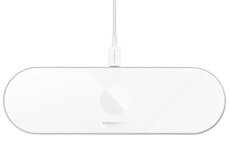 Chargeur Induction 3-en-1 VONMÄHLEN Aura Home - Modèle Blanc