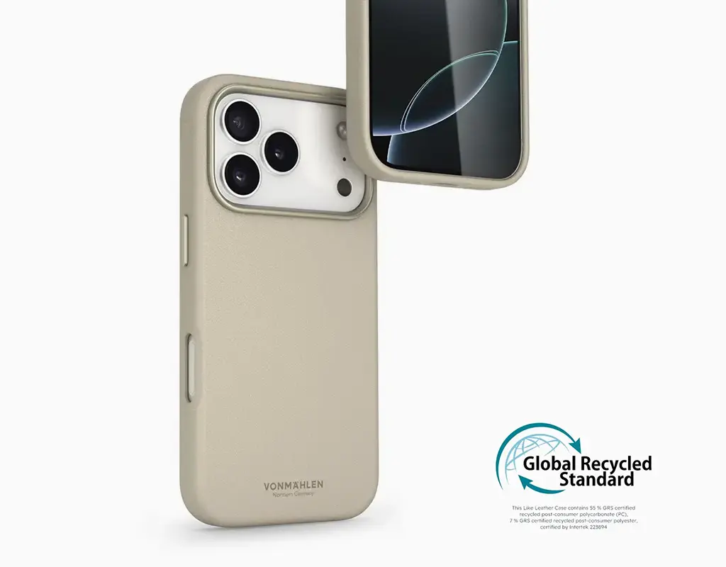 Coque MagSafe VONMÄHLEN Like Leather pour iPhone 17 Pro