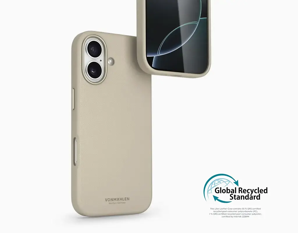 Coque MagSafe VONMÄHLEN Like Leather pour iPhone 17