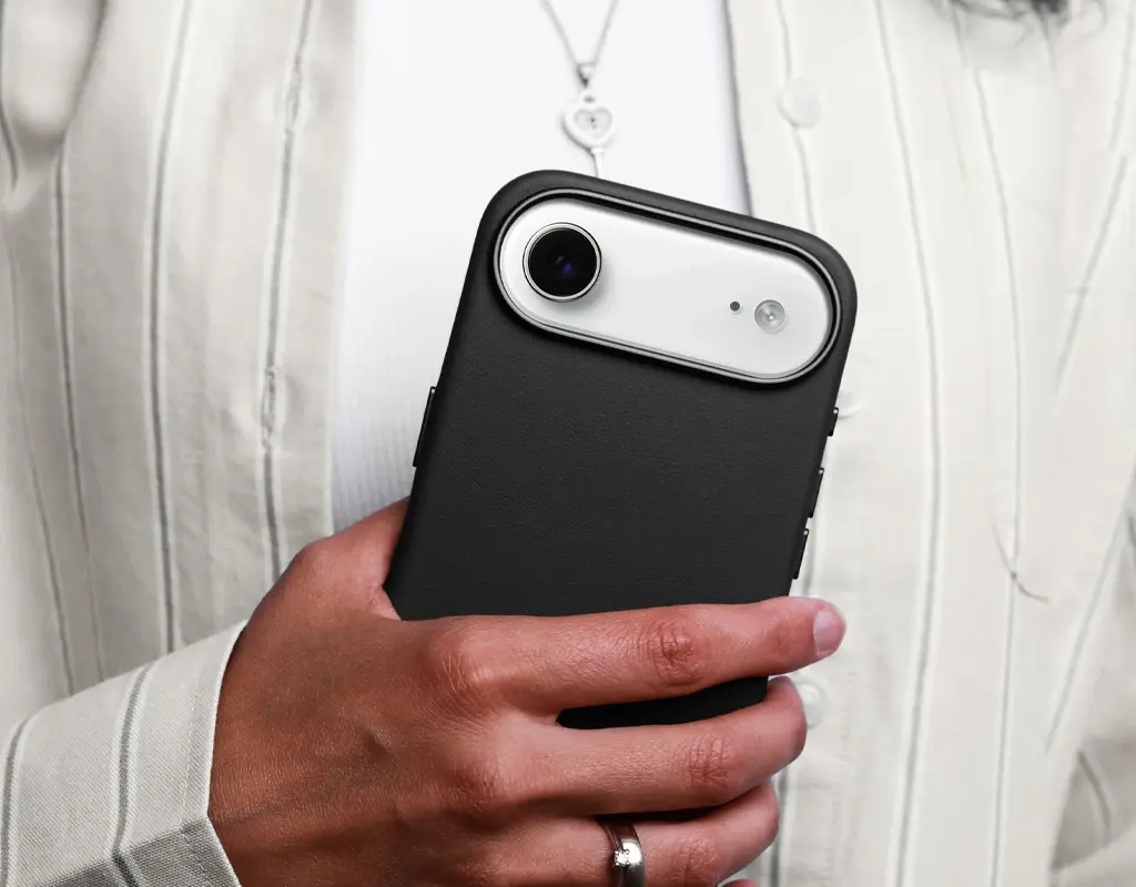 Coque MagSafe VONMÄHLEN Like Leather pour iPhone Air