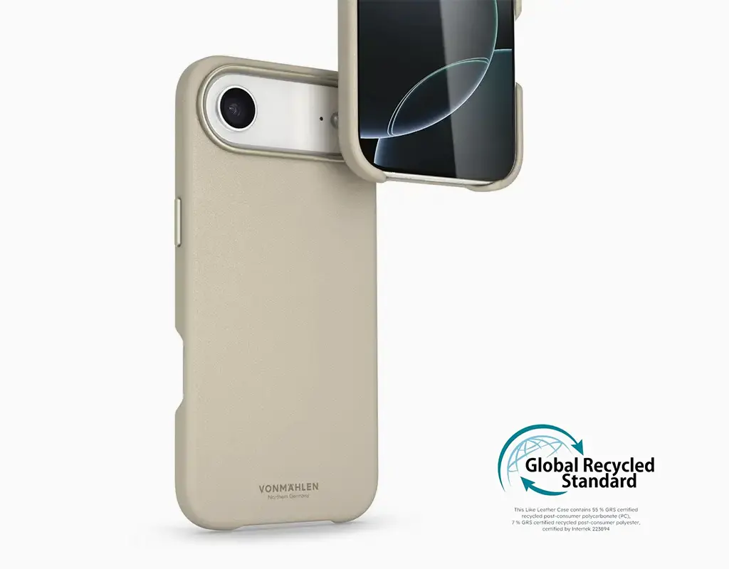 Coque MagSafe VONMÄHLEN Like Leather pour iPhone Air