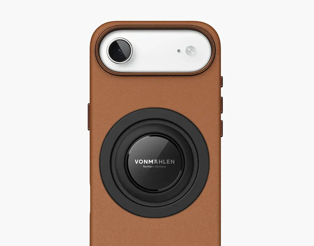 Coque MagSafe VONMÄHLEN Like Leather pour iPhone Air