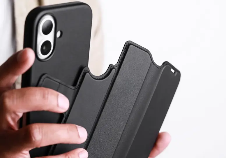 Étui Folio VONMAHLEN MagSafe Detachable Wallet pour iPhone 17