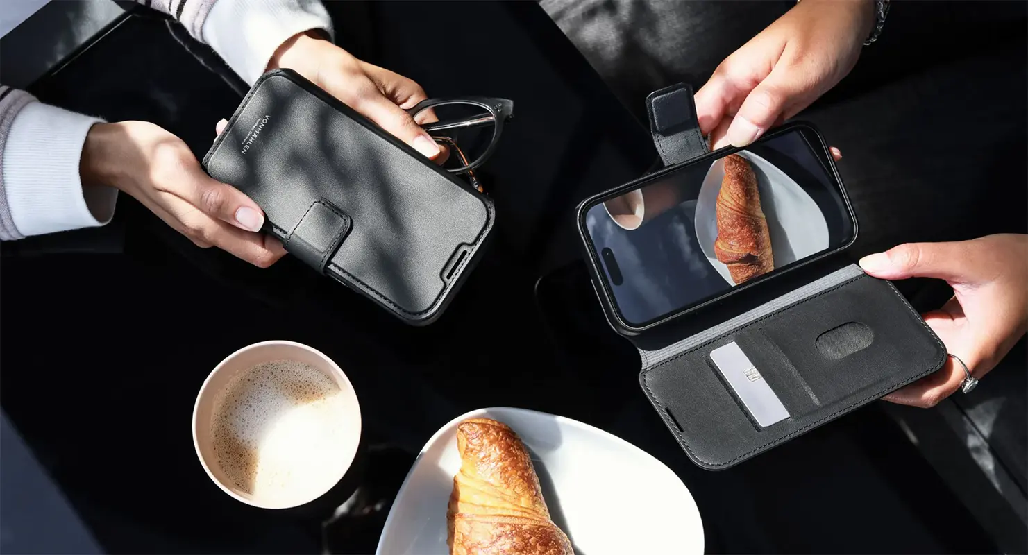 Étui Folio VONMAHLEN MagSafe Detachable Wallet pour iPhone 17