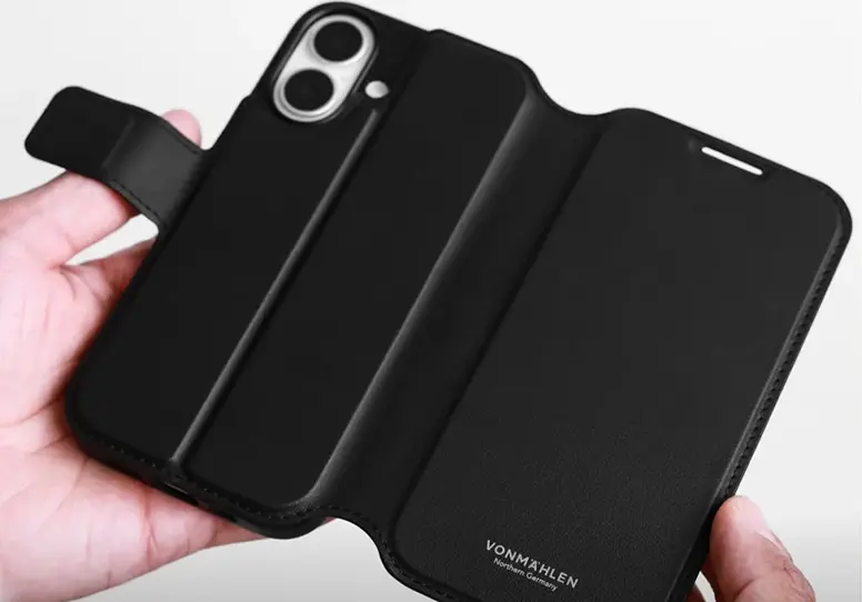 Étui Folio VONMAHLEN MagSafe Detachable Wallet pour iPhone 17