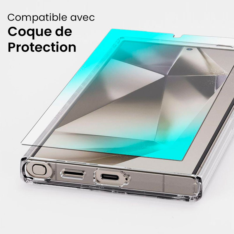 Pack De 2 Protections Écran WHITESTOME DOME Avec Technologie LOCA pour Galaxy S24 Ultra
