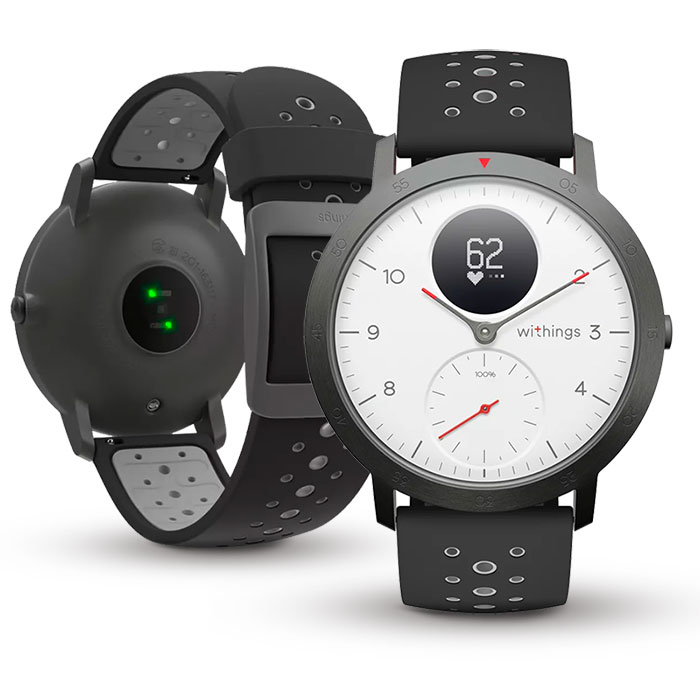 Montre Connectée WITHINGS Steel HR Sport 40mm