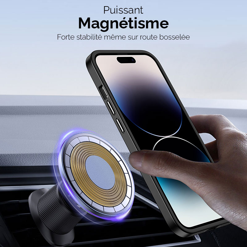 Coque MagSafe WLONS avec Revêtement en Kevlar pour iPhone 14 Pro