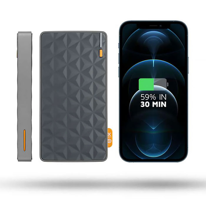 Batterie Externe XTORM Fuel Séries 20W - 10 000 mAh | 1 Port USB-C Power Delivery 20W | 2 Ports USB-A