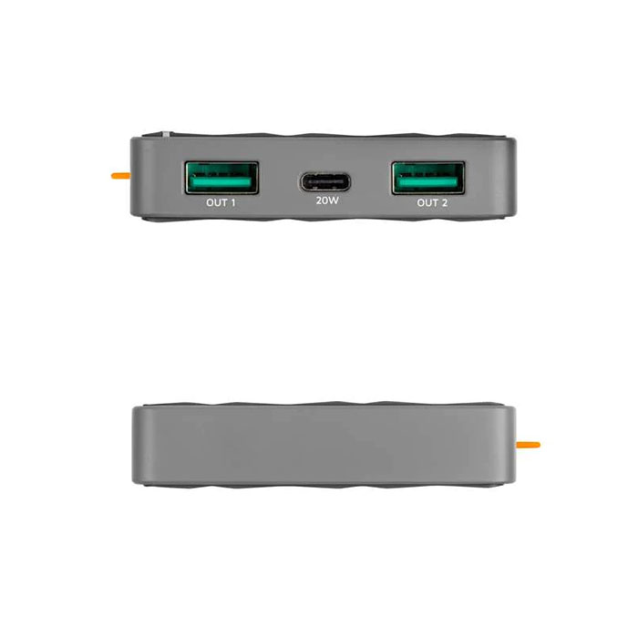 Batterie Externe XTORM Fuel Séries 20W - 10 000 mAh | 1 Port USB-C Power Delivery 20W | 2 Ports USB-A