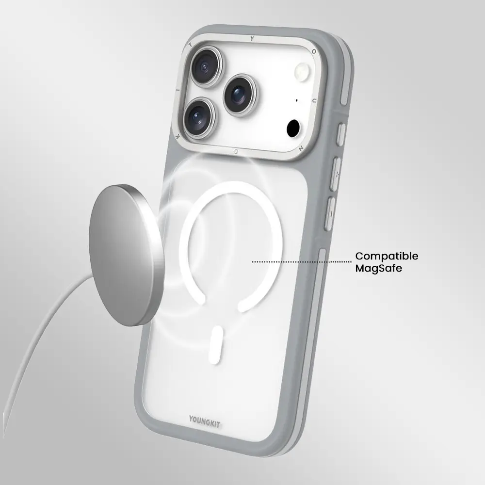 Coque MagSafe YOUNGKIT Rocky Sand iPhone 17 Pro Max