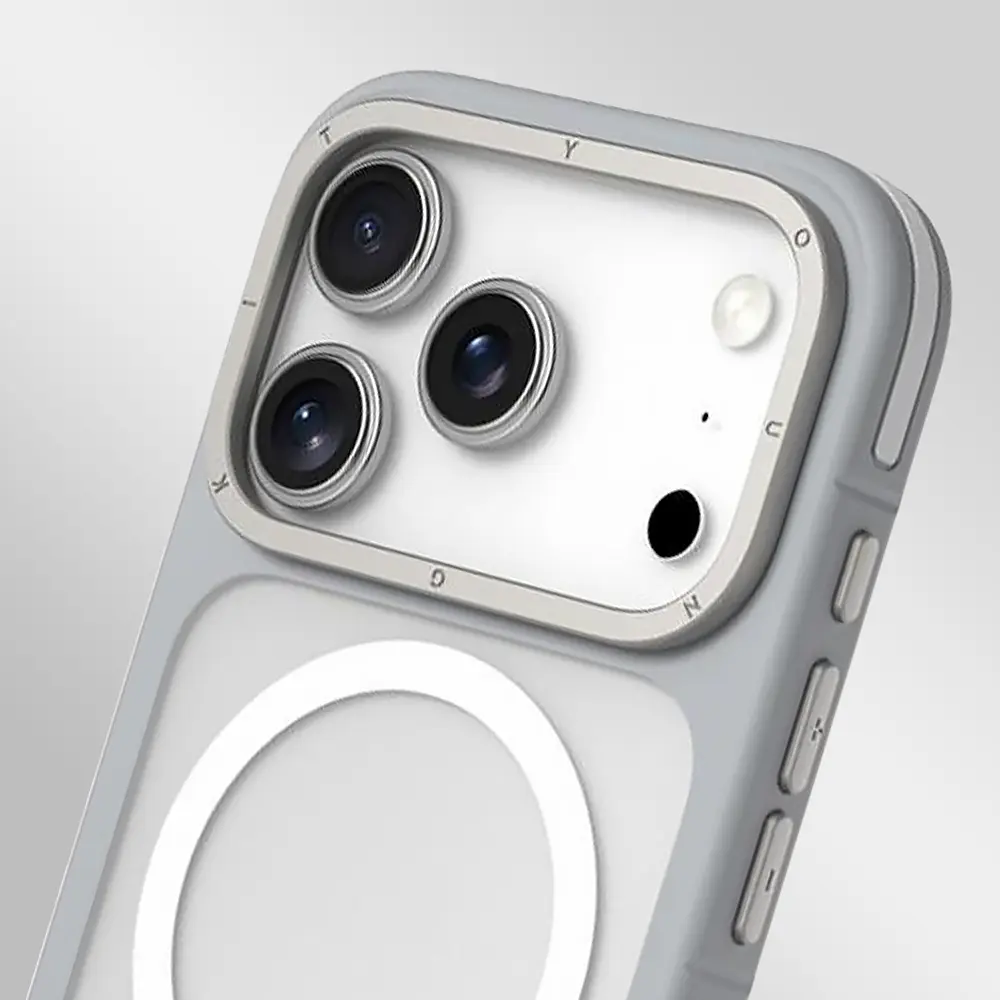 Protection caméra et boutons coque YOUNGKIT Rocky Sand iPhone 17 Pro Max