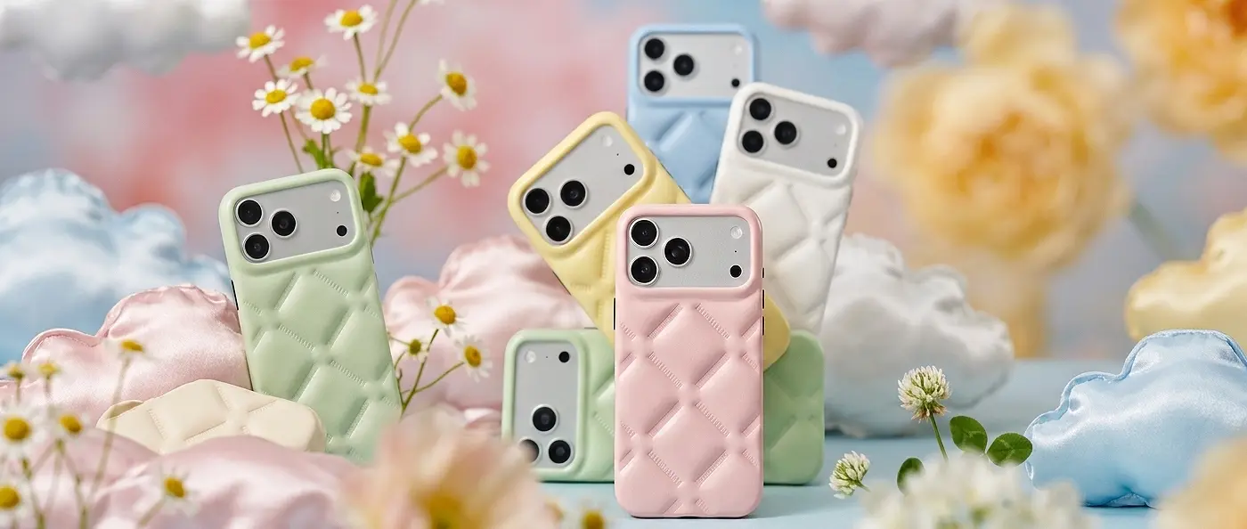 Coques YOYOISLES Cloud Series pour iPhone 17 Pro Max