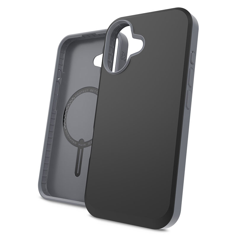 Coque MagSafe ZAGG SoHo Snap en Graphène & Matériaux Recyclés pour iPhone 16