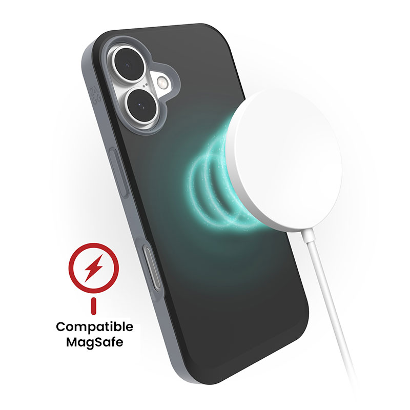 Coque MagSafe ZAGG SoHo Snap en Graphène & Matériaux Recyclés pour iPhone 16 Plus