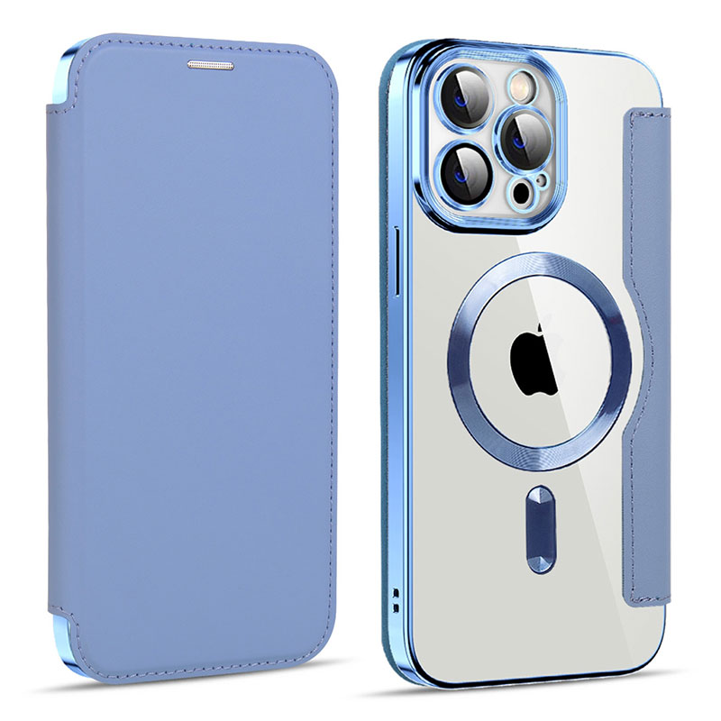 Étui Folio Ultra Slim Compatible MagSafe pour iPhone 14 Pro Max