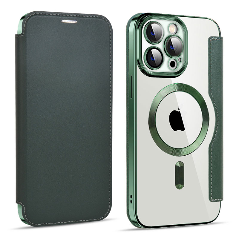 Étui Folio Ultra Slim Compatible MagSafe pour iPhone 12 Pro Max