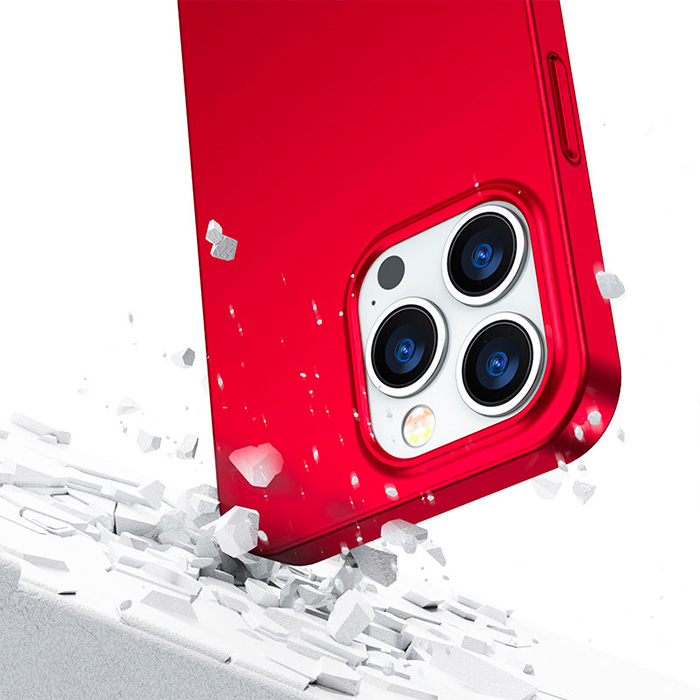 Coque Intégrale JOYROOM Full Cover 360 pour iPhone 13 Pro - Rouge