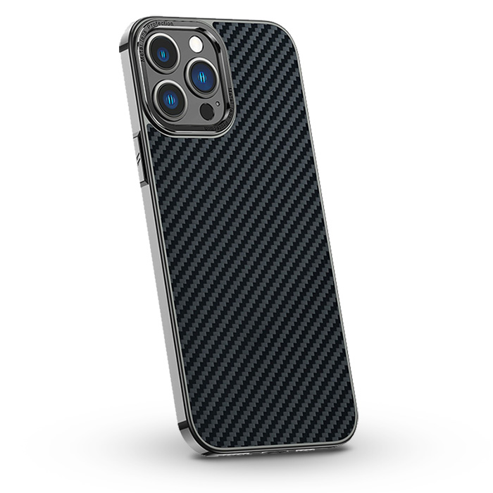 Coque MagSafe en Fibre d'Aramide (Kevlar) pour iPhone 14 Pro